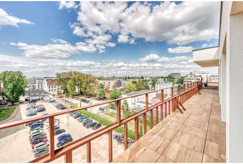 Ł&oacute;dź, Ł&oacute;dź-Śr&oacute;dmieście, Rewolucji 1905 r. 59B, Apartament premium w cetrum Łodzi z tarasem 50 m2